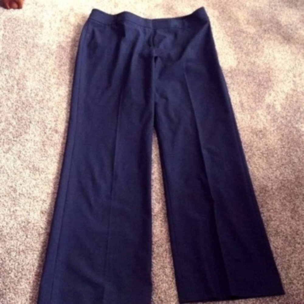 Nordstrom Halogen Taylor Fit dark grey/black pants